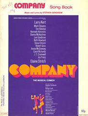 cover: Company (from 'Company'), Stephen Sondheim