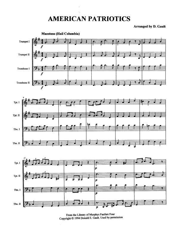 Produktbild zu: American PatrioticsVarious