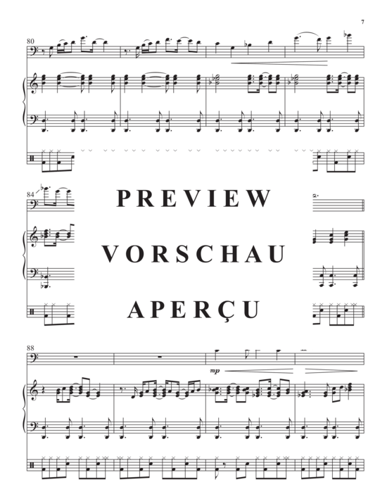 Product gallery: Page 9 of 18 The Way Home , , (Posaune, Percussion +E- Klavier)