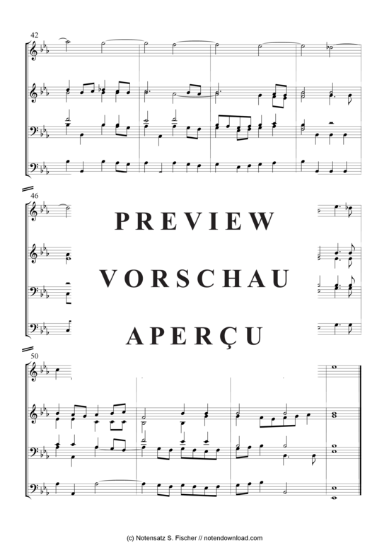 Produktgalerie: Seite 5 von 5 Sictus locutus est , , (Quartett in C)