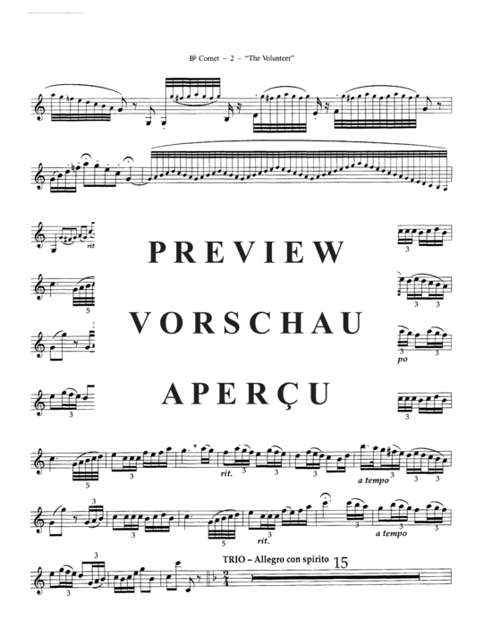 Product gallery: Page 20 of 21 The Volunteer , , (euphonium/cornet in Bb + piano)