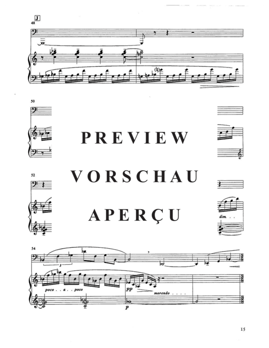 Produktgalerie: Seite 17 von 21 Fantasie (Piano Reduction) , , Tuba und Klavier