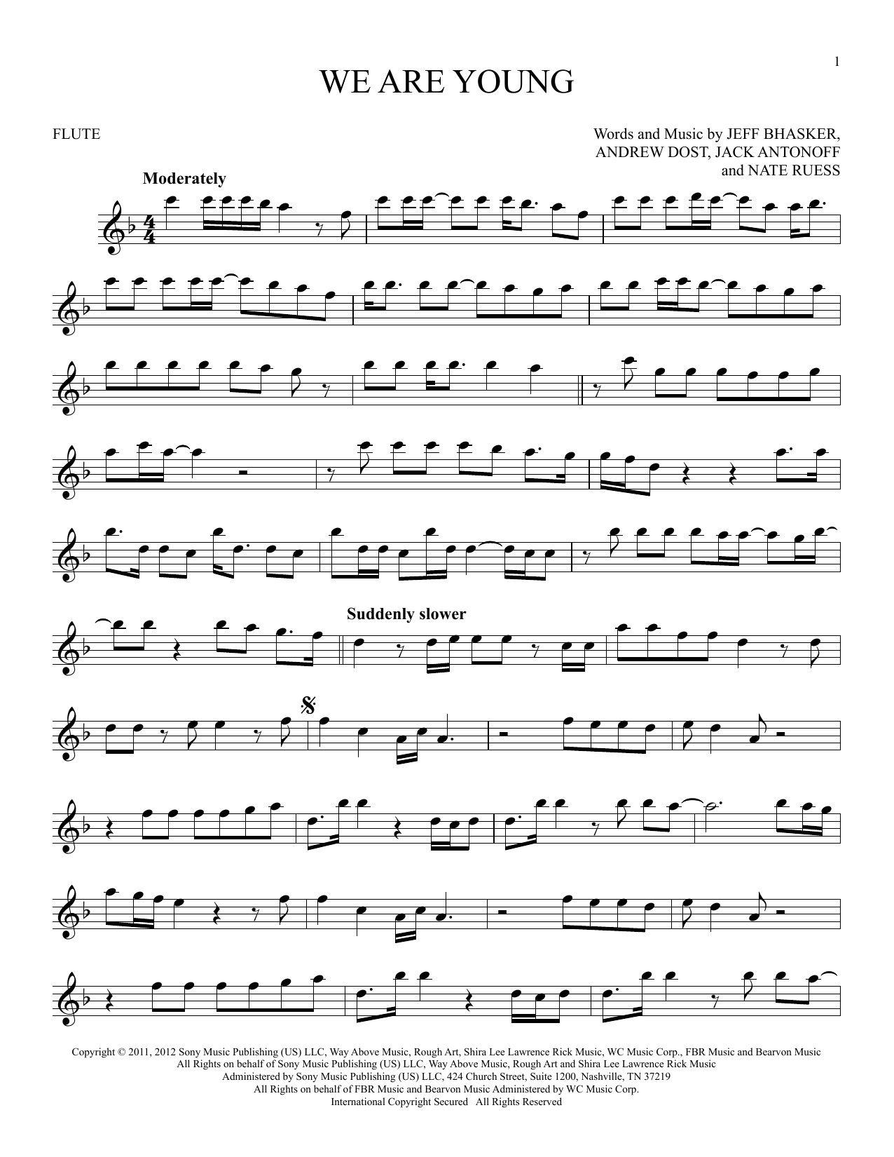 Product gallery: Page 1 of 1 We Are Young, fun. featuring Janelle Monae