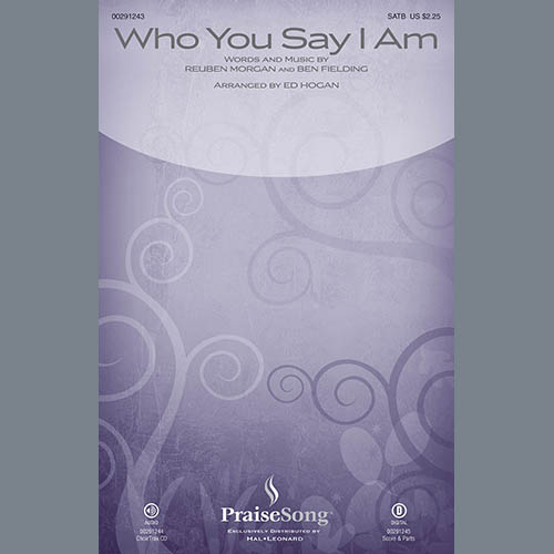 Produktbild zu: Who You Say I Am (arr. Ed Hogan)