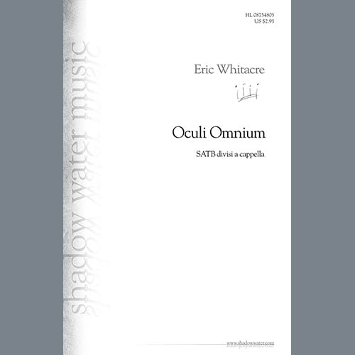 cover: Oculi Omnium, Eric Whitacre