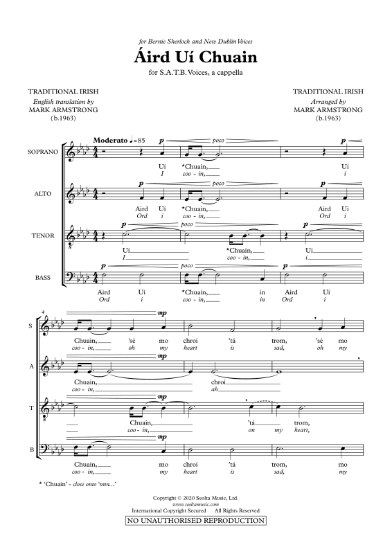 Produktgalerie: Seite 1 von 11 Aird Ui Chuain, , Gemischter Chor SATB