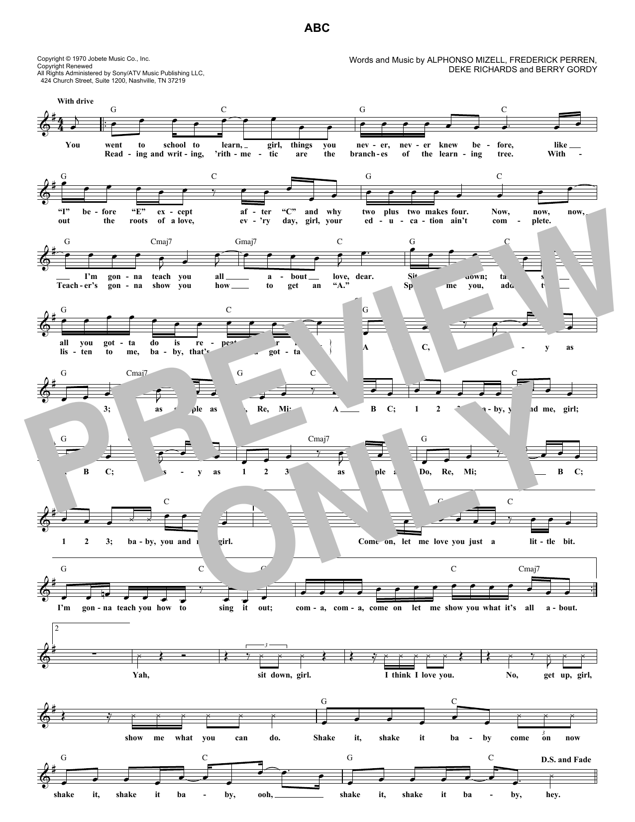 Produktgalerie: Seite 1 von 1 ABC, The Jackson 5, Melodieinstrument