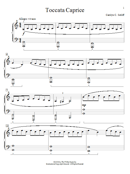 Produktbild zu: Toccata Caprice