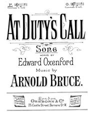 Produktbild zu: At Duty's Call