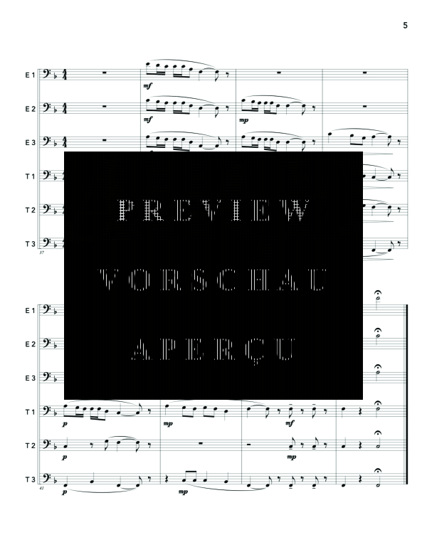 Produktgalerie: Seite 9 von 11 Down in the River, , (Tuba Ensemble EEETTT)