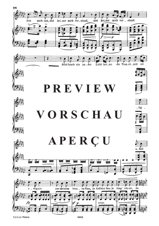 Product gallery: Page 3 of 4 Am Fenster D.878, , Medium Voice and Piano