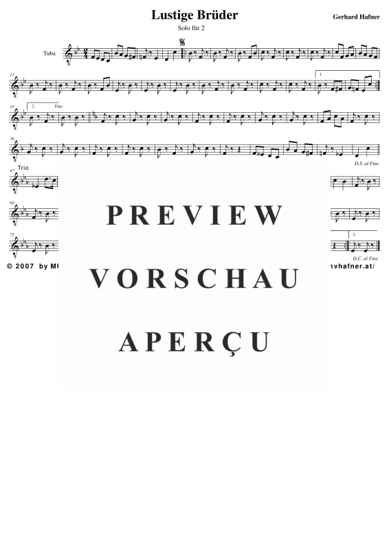 Product gallery: Page 10 of 11 Lustige Brüder, , (large wind orchestra)