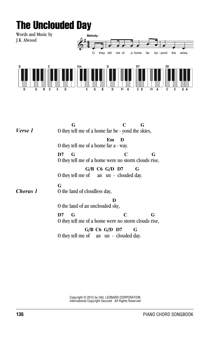 Product picture to:  The Unclouded Day - J.K. Alwood