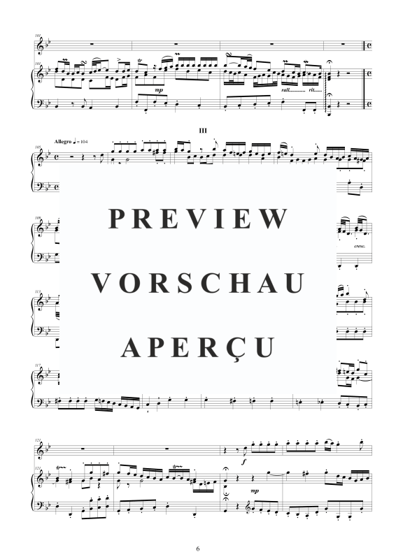 Produktgalerie: Seite 7 von 11 Flute Concerto in G minor, , Flöte und Cembalo