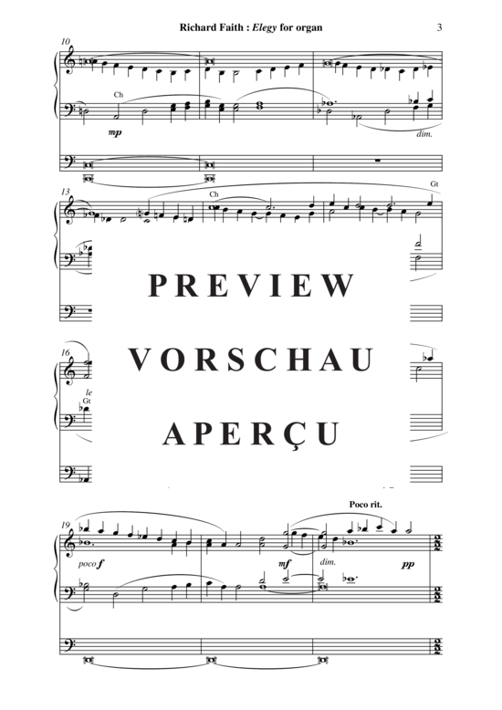 Product gallery: Page 4 of 9 Elegy , , (Orgel Solo)