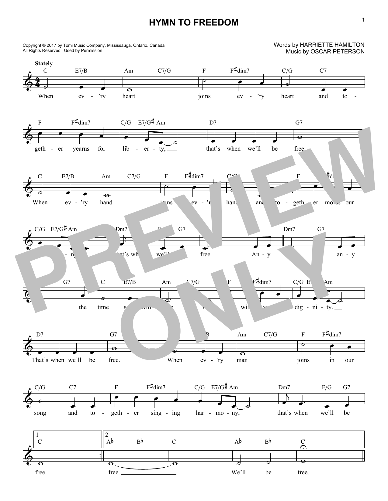 Produktbild zu: Hymn To Freedom