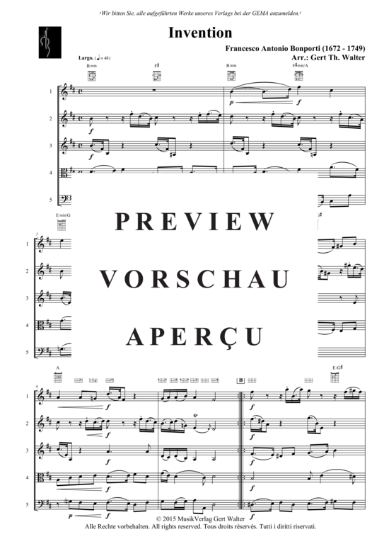 Produktgalerie: Seite 2 von 21 Invention , , (Quintett flexible Besetzung)