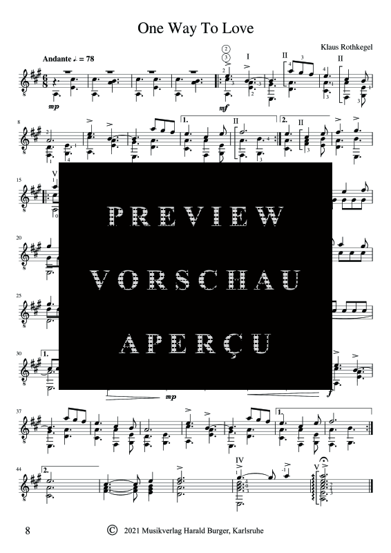 Product gallery: Page 9 of 11 Eternal Love, , Guitar solo