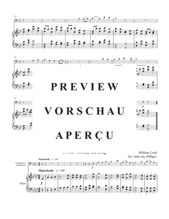 Produktgalerie: Seite 4 von 9 Drei Hymnen , , (Bariton/Posaune + Klavier)