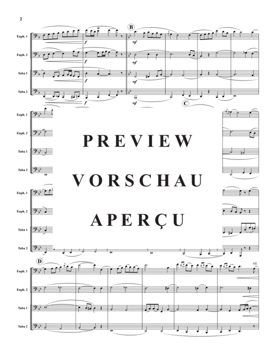 Product gallery: Page 3 of 16 Elevazione , , (2x Baritone, 2x Tuba)