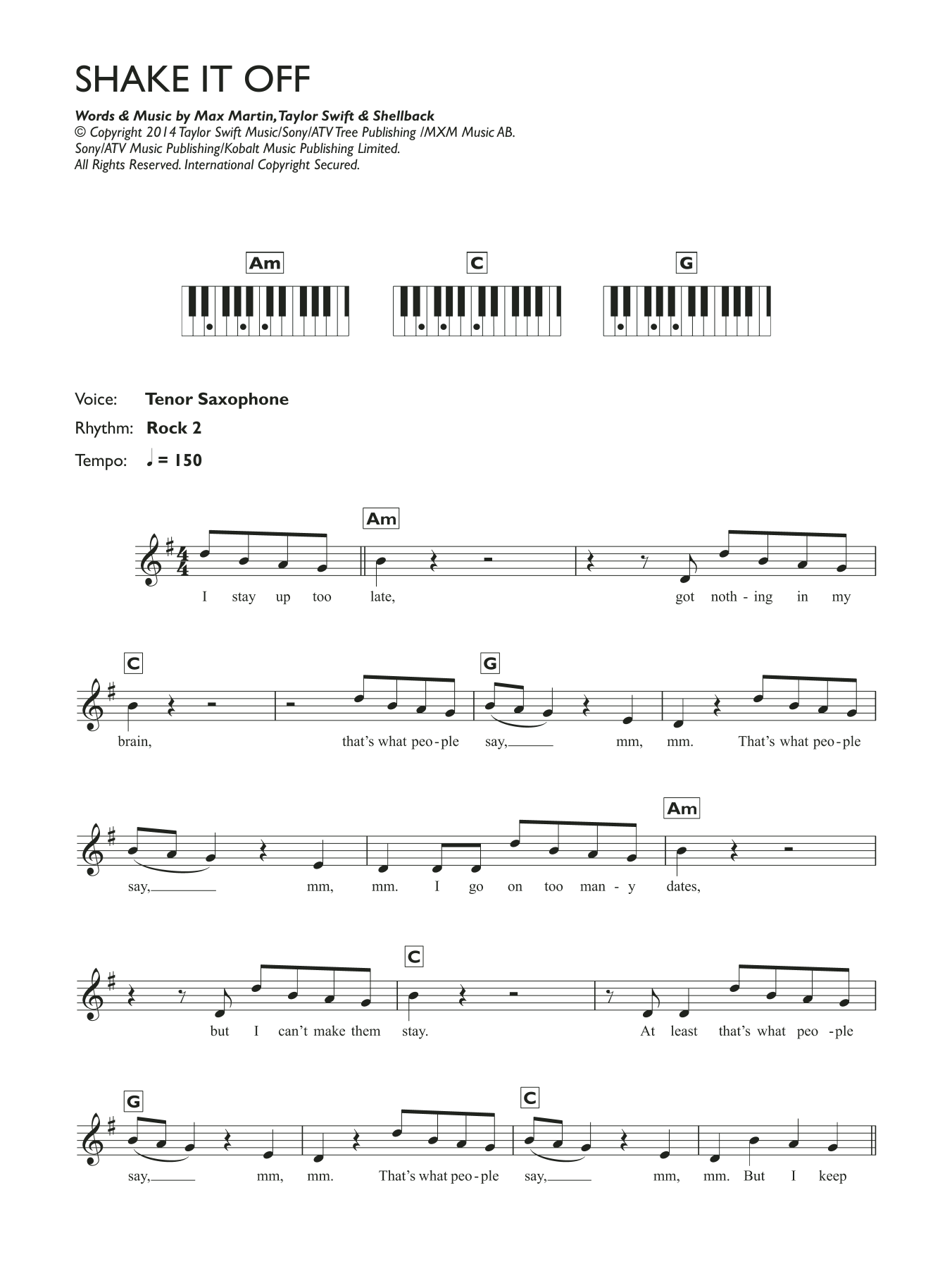 Produktbild zu: Shake It Off