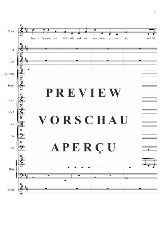 Produktgalerie: Seite 6 von 11 The Hills of Donegal, , Sopran Solo und Orchester