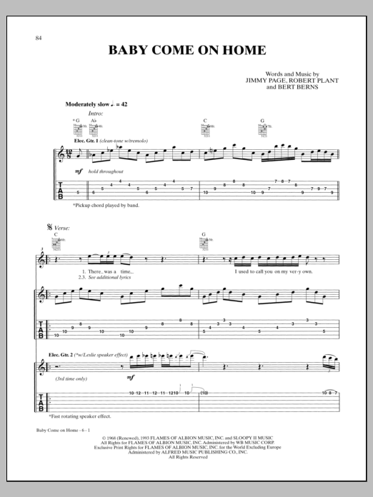 Produktbild zu: Baby Come On Home