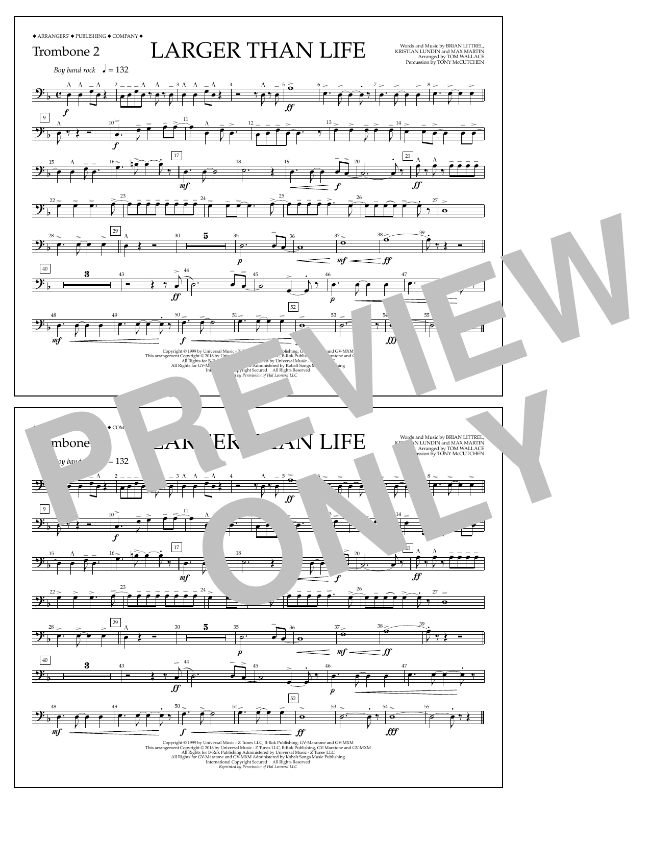 Product picture to: Larger Than Life - Trombone 2