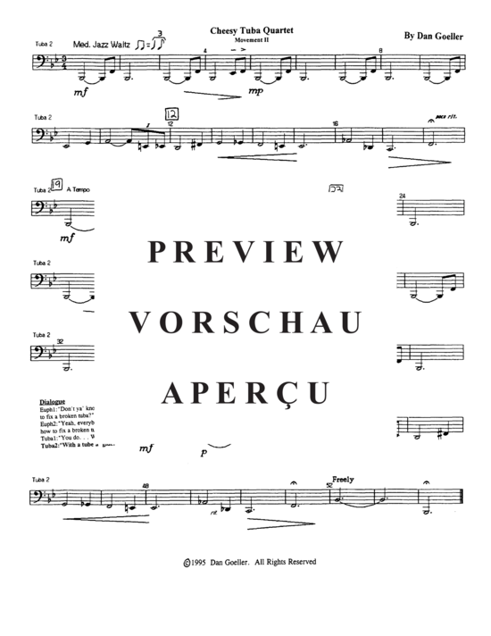 Product gallery: Page 20 of 21 The Cheesy Tuba Quartet , , (Tuba Quartett EETT)
