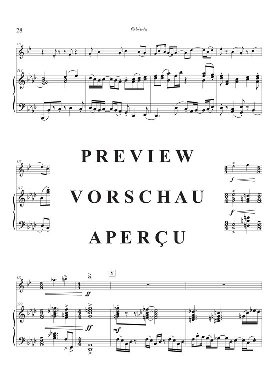Product gallery: Page 30 of 44 Color´tudes - Five Attitudinal Colors , , (bass clarinet + piano)