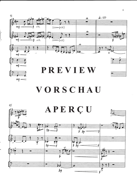 Produktgalerie: Seite 9 von 21 Concord , , (Blechbläser Quintett)