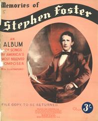cover: Willie We Have Missed You, Stephen Foster