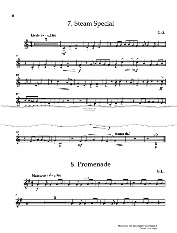 Produktgalerie: Seite 1 von 1 Promenade, Graham Lyons, Klavier, Trompete