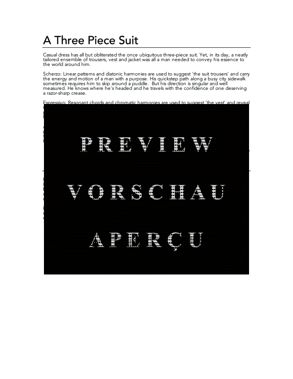 Product gallery: Page 4 of 11 Three Piece Suit, A, , (euphonium and piano)