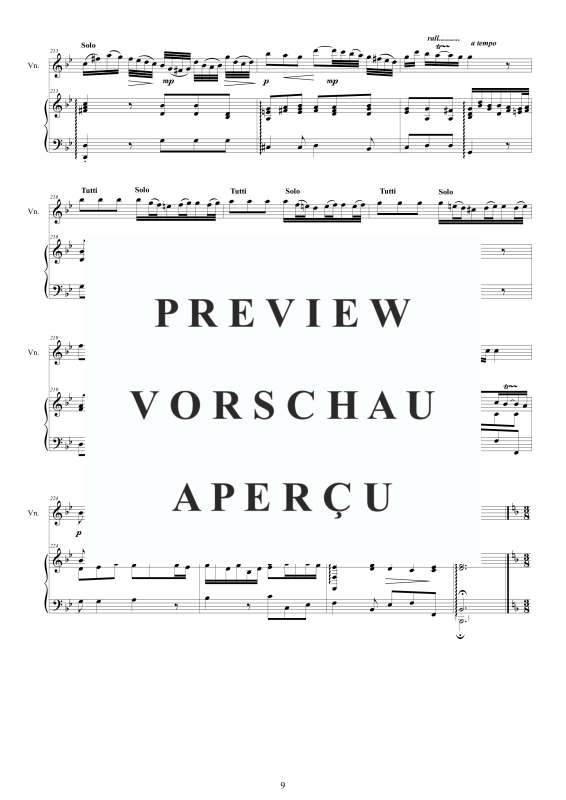 Product gallery: Page 10 of 11 Violin Concerto No.10 in F major Op.9, , Violin and Harpsichord