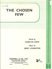 cover: The Chosen Few, Jerry Livingston, Gesang, Gitarre, Klavier