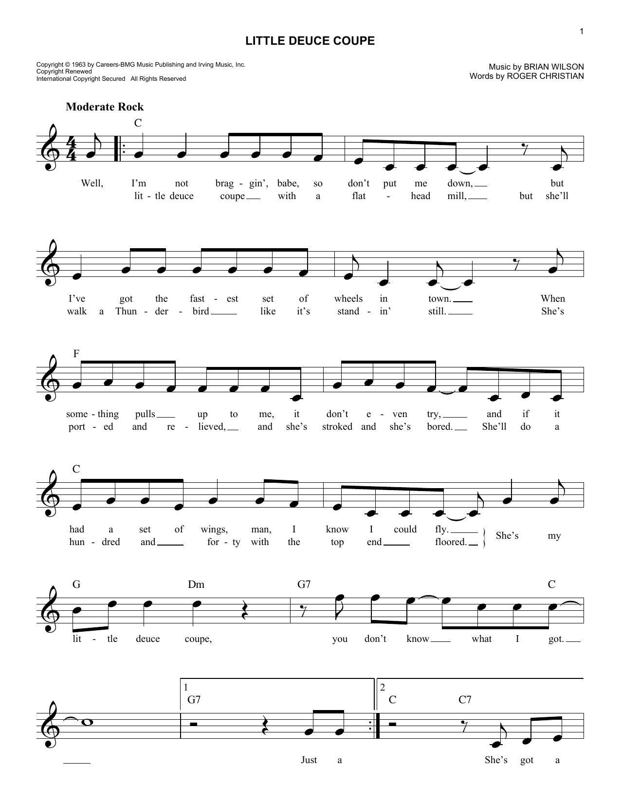 Produktgalerie: Seite 1 von 1 Little Deuce Coupe, The Beach Boys