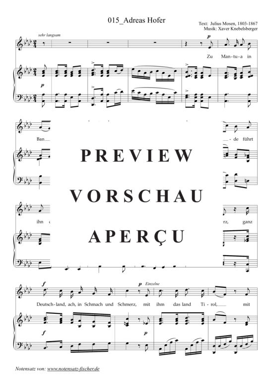 Product gallery: Page 2 of 3 Adreas Hofer , , (voice + piano)