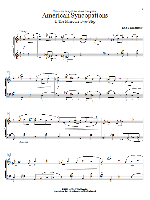 Product picture to: American Syncopations - A Ragtime Suite