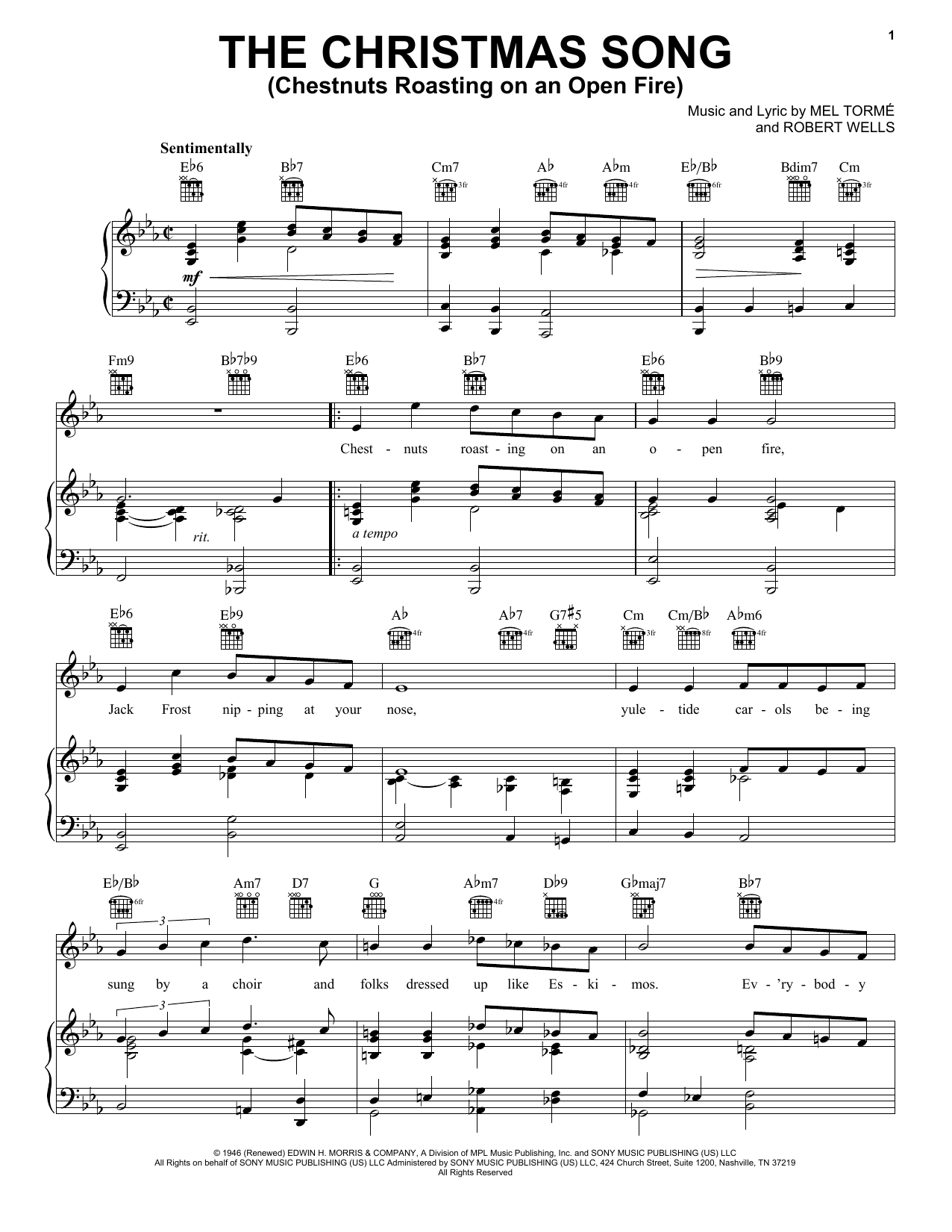 Product gallery: Page 1 of 1 The Christmas Song (Chestnuts Roasting On An Open Fire), Frank Sinatra