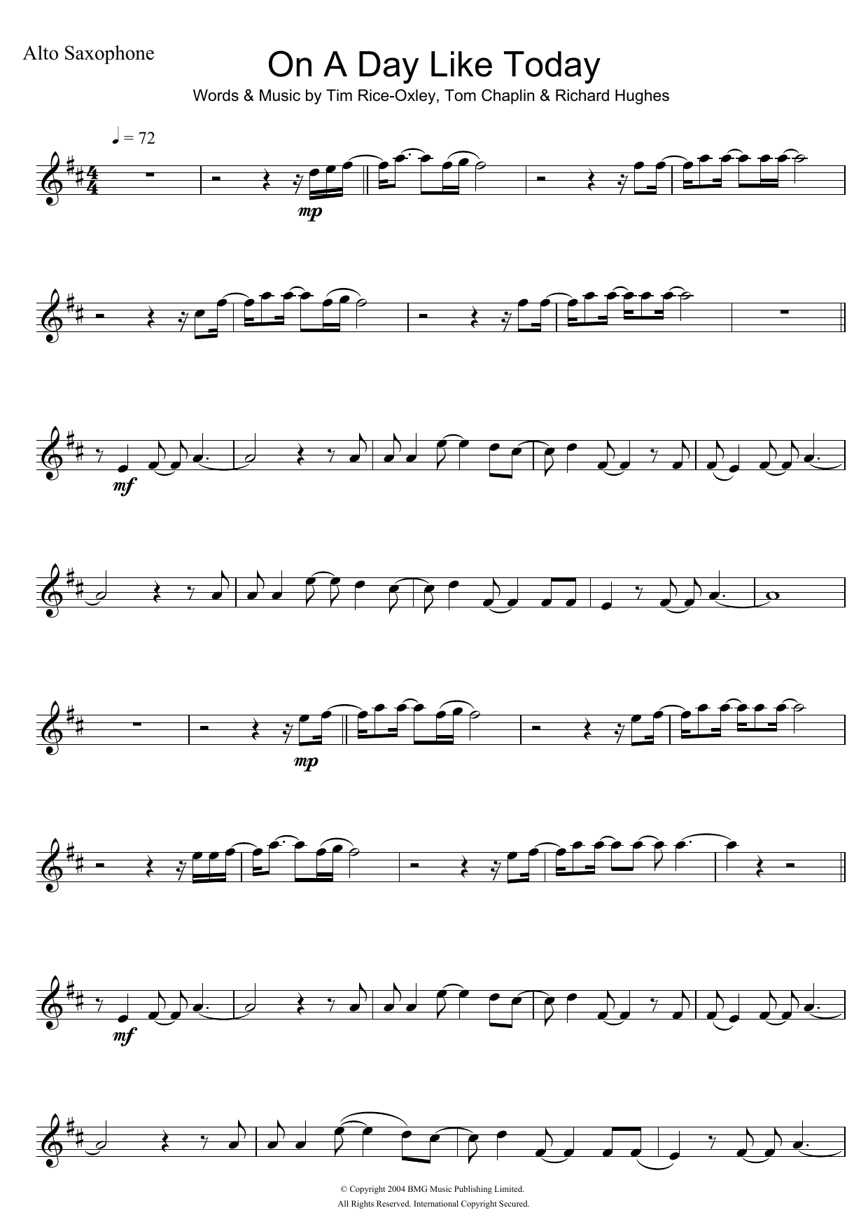 Product gallery: Page 1 of 1 On A Day Like Today, Keane