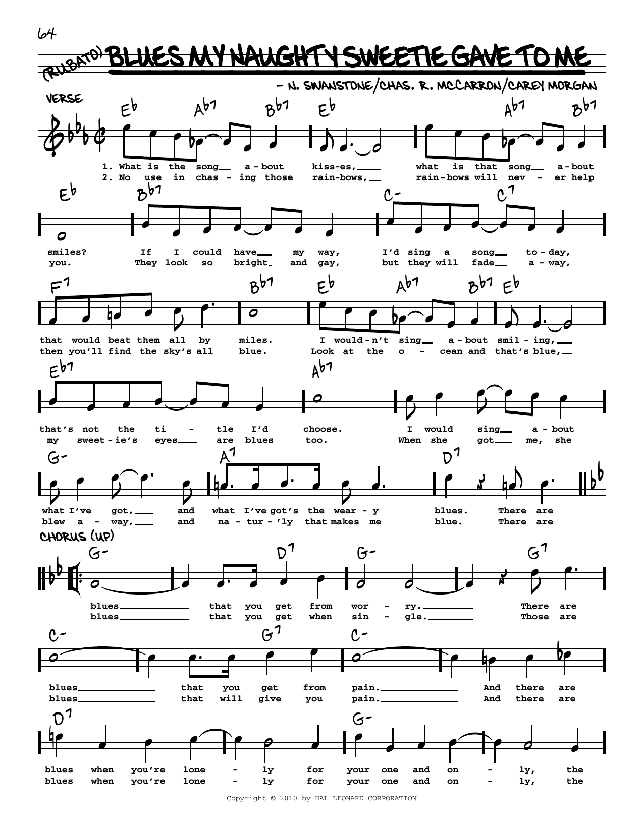 Product picture to: Blues My Naughty Sweetie Gave To Me (arr. Robert Rawlins)