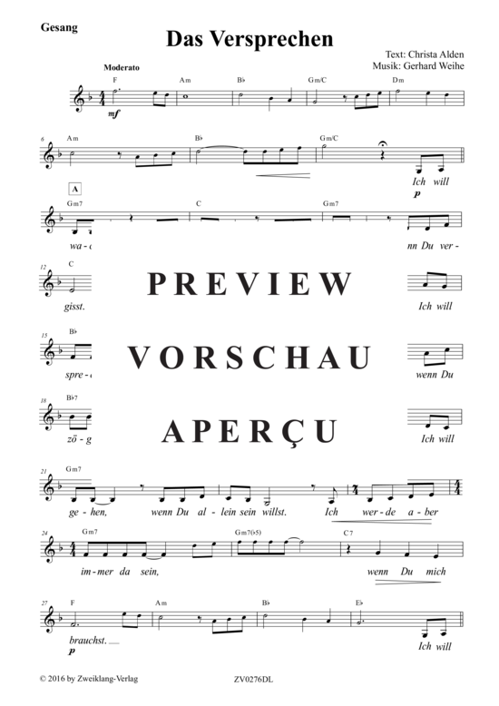Product gallery: Page 6 of 7 Das Versprechen , , (voice + piano)