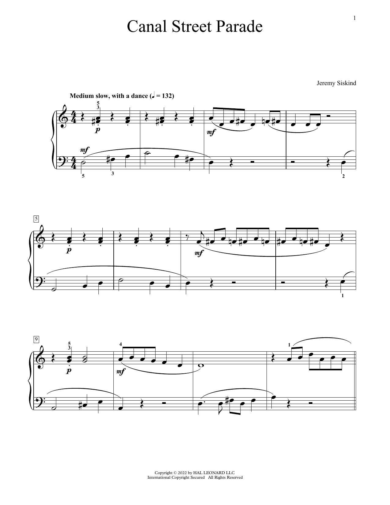 Produktbild zu: Canal Street Parade