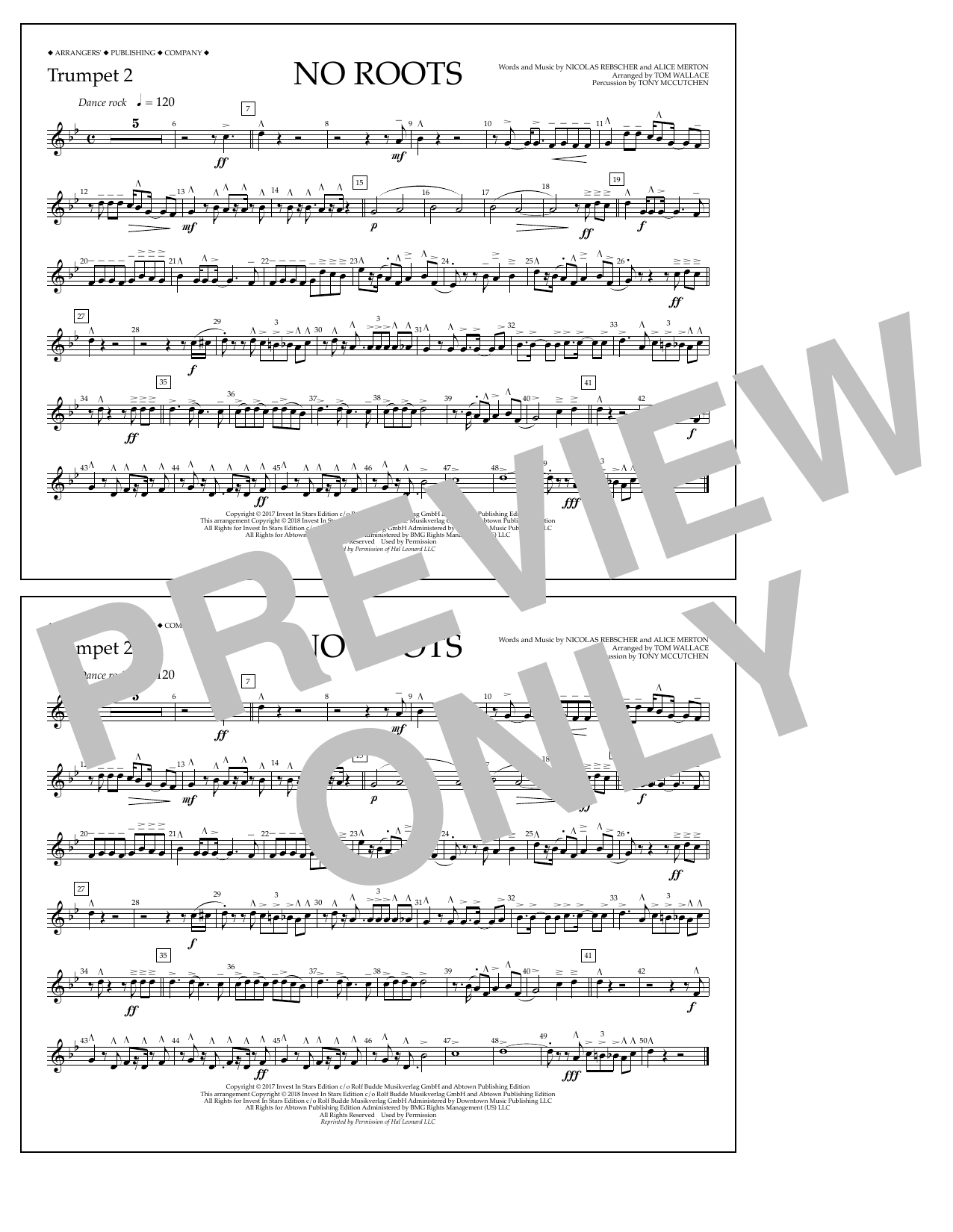 Product picture to: No Roots - Trumpet 2