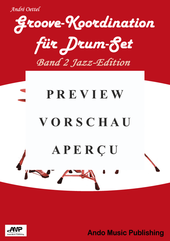 Produktgalerie: Seite 2 von 11 Groove-Koordination für Drum-Set Band 2 Jazz-Edition, , Drum Set