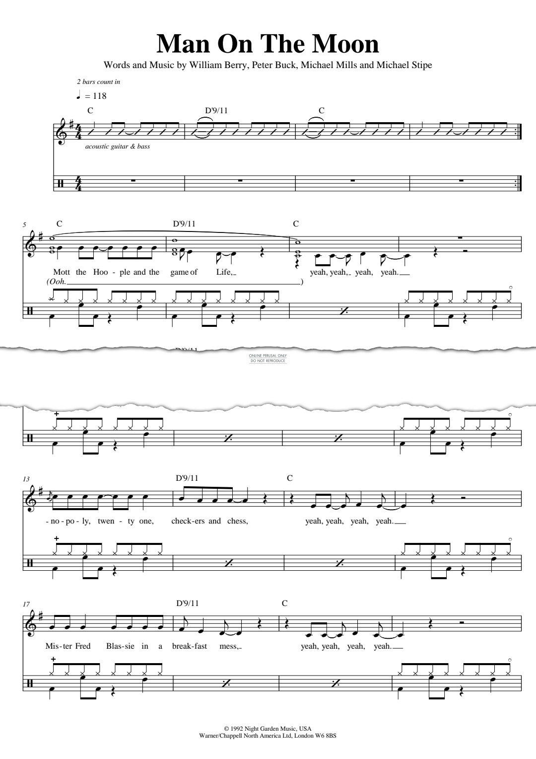 Product gallery: Page 1 of 1 Man On The Moon, R.E.M.