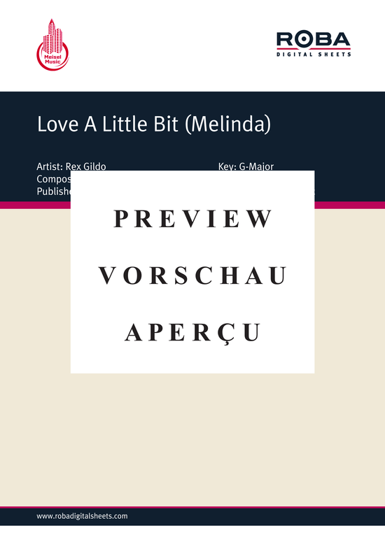 gallery: Love A Little Bit (Melinda) , Gildo, 	Rex,  (Klavier + Gesang)