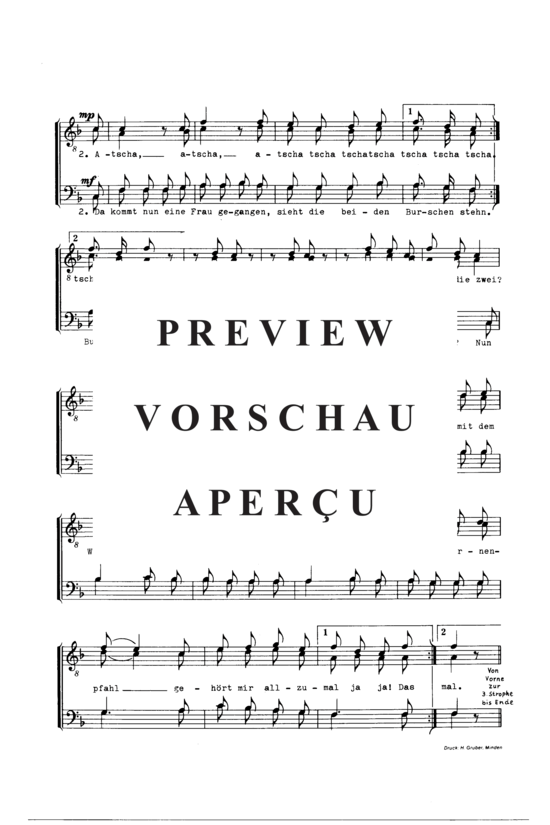 Product gallery: Page 3 of 3 Atscha  , , (male choir)