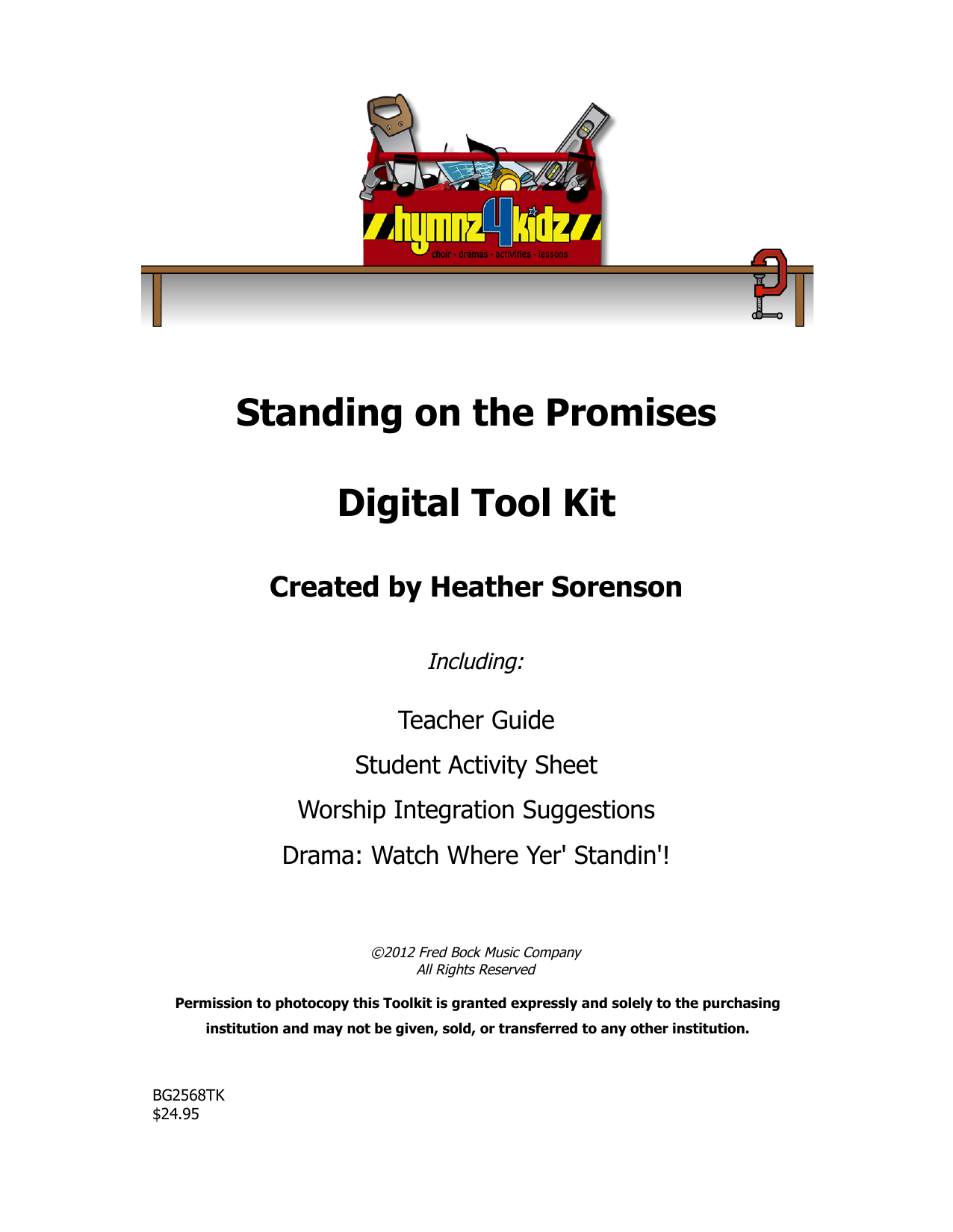 Produktgalerie: Seite 1 von 1 Standing On The Promises, Heather Sorenson, Chor